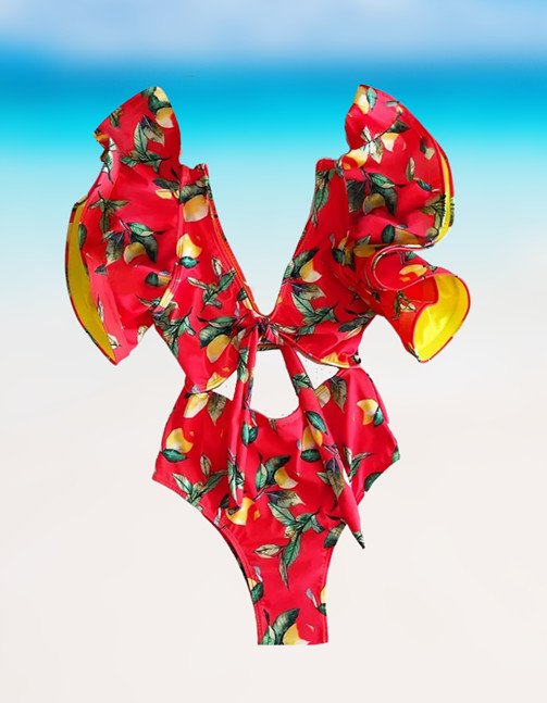 flutter_sleeve_red_and_lemon_swimsuit6