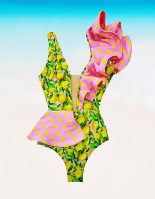 ruffle_sleeve_deep_v_tropical_print_swimsuit_6