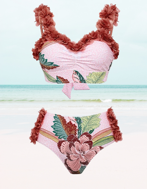 Meloriaswim Retro FLRL underW high-waist bikini_1