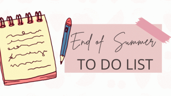 End of summer: things to do